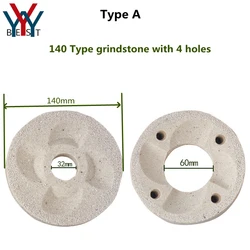 140 Type soymilk grinding machine soybean grinder parts grindstone peanut butter machine Refiner grinding stone plate disc wheel