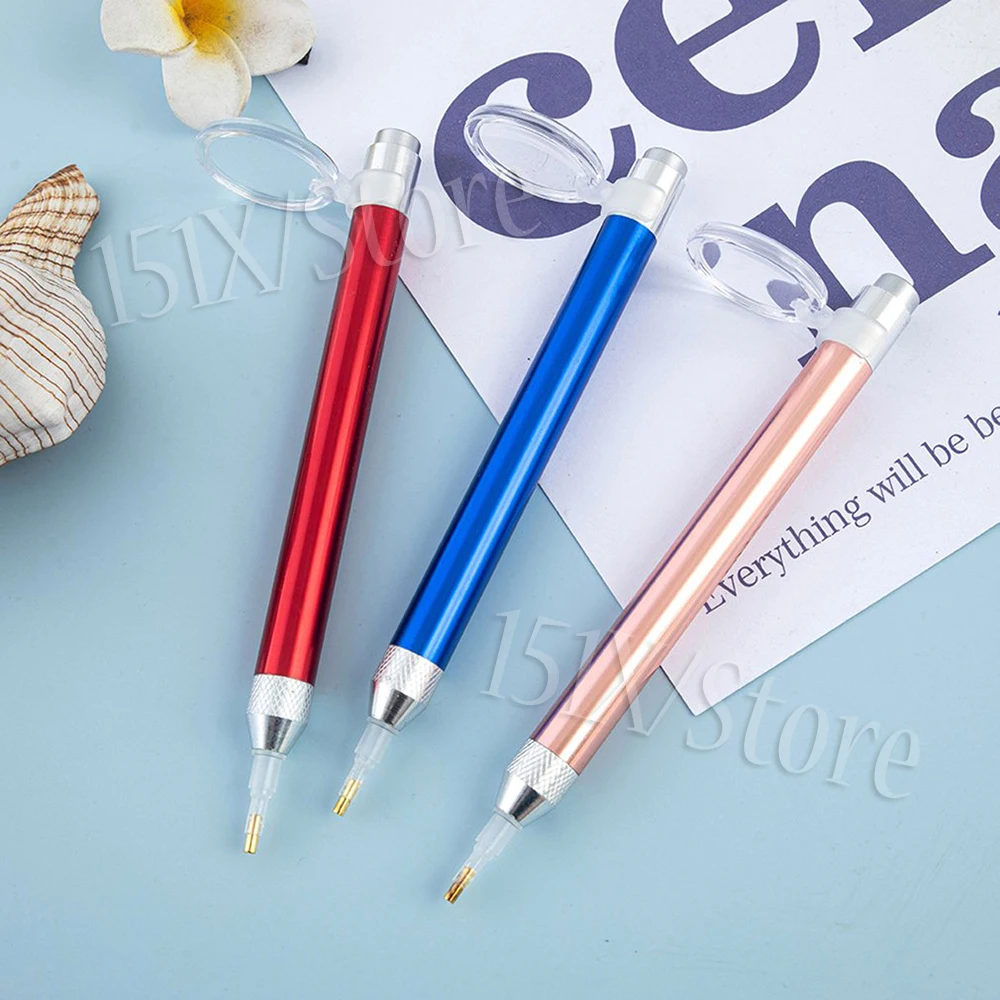 New Magnifying Glass Lighting Point Drills Pen Diamond Painting Tool DIY Crafts Diamond Embroidery Accessories