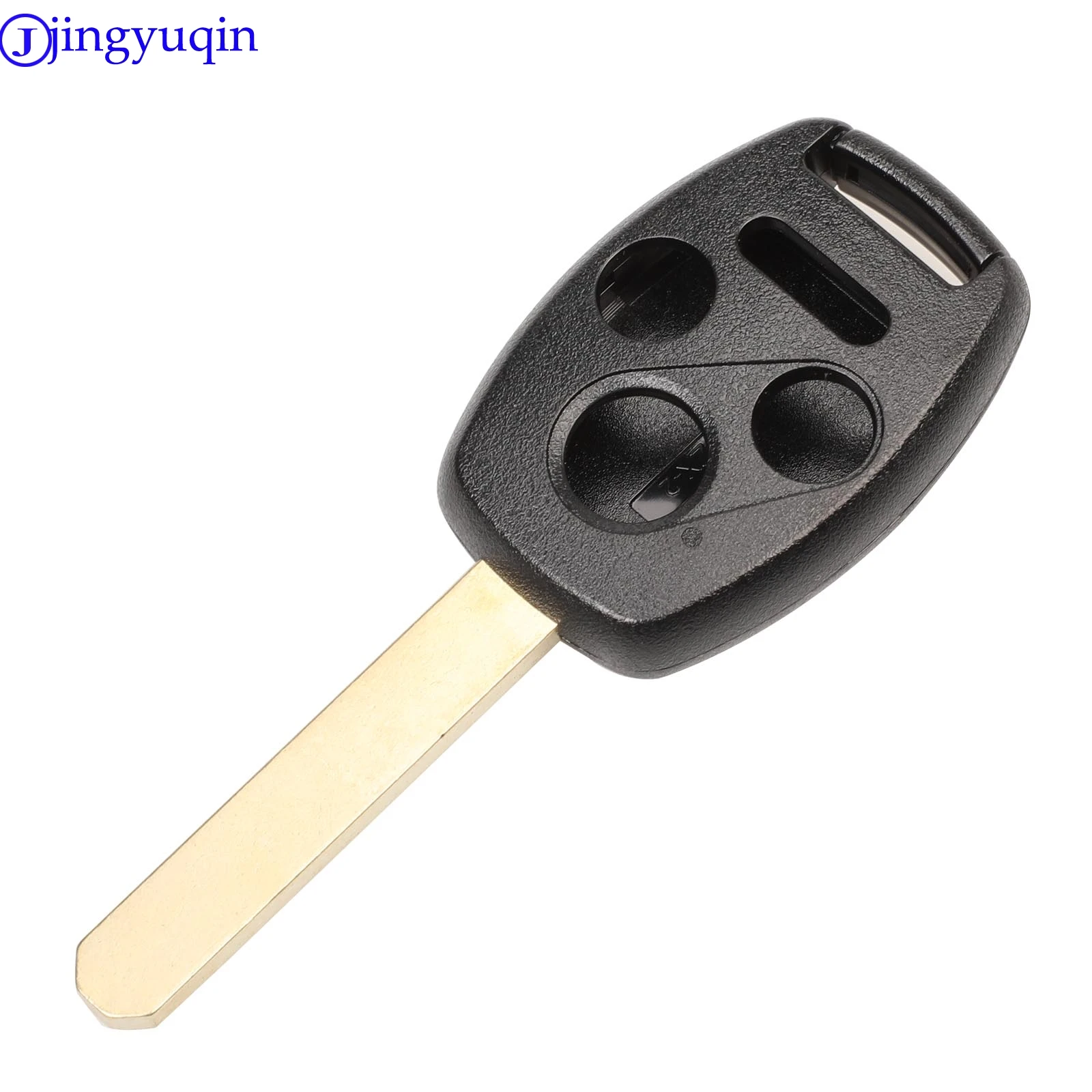 jingyuqin 20p 2/3/4 B Car Key Case Blank Remote Fob Cover For Honda Accord Cr-V Civic Insight Ridgeline 2003 2008 2009