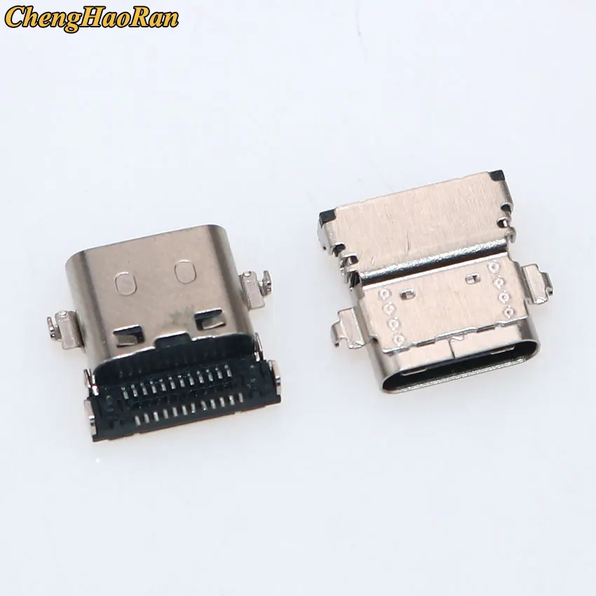 ChengHaoRan For Lenovo ThinkPad T490 X1C 2018 USB-C TYPE-C USB 3.1 DC Power jack socket charging port connector