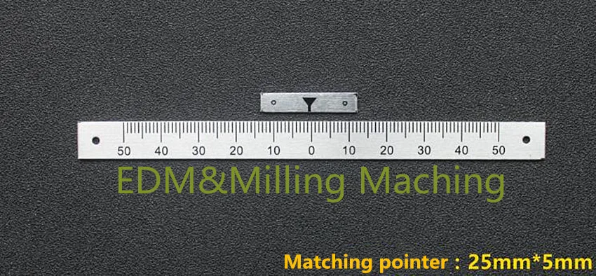 Bridgeport Milling Machine Part 0-50 Degree Angle Plate Scale Ruler With Pointer For CNC Milling Machine Lathe Grinder