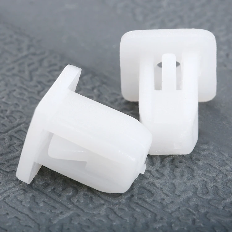 mtsooning 50pcs Square Fasteners Retainer Fender Car Door Trim Panel Push Rivet Clips