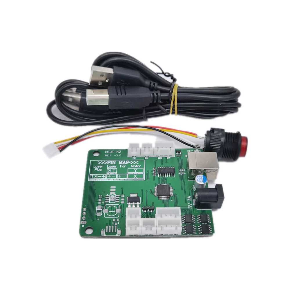 NEJE DK-8-KZ รุ่นอัพเกรดเลเซอร์แกะสลัก Mainboard สำหรับ1500MW/2000MW/3000MW เลเซอร์แกะสลักเครื่องอุปกรณ์เสริม