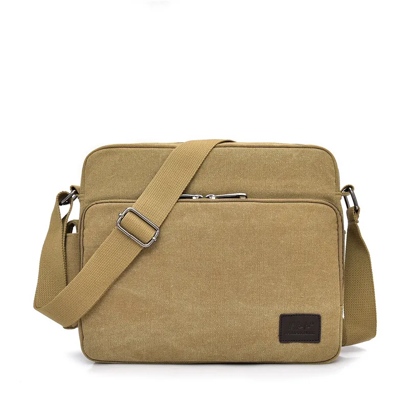 Man Canvas Messenger Bag High Quality Handbag Crossbody Bags Multifunction Tote Casual Bolsa Top-handle Male Shoulder Bags