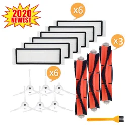 Szczotka boczna filtr HEPA szczotka główna nadaje się do xiaomi próżni 2 roborock s50 S51 S55 xiaomi roborock Xiaomi xiaowa Mi Robot