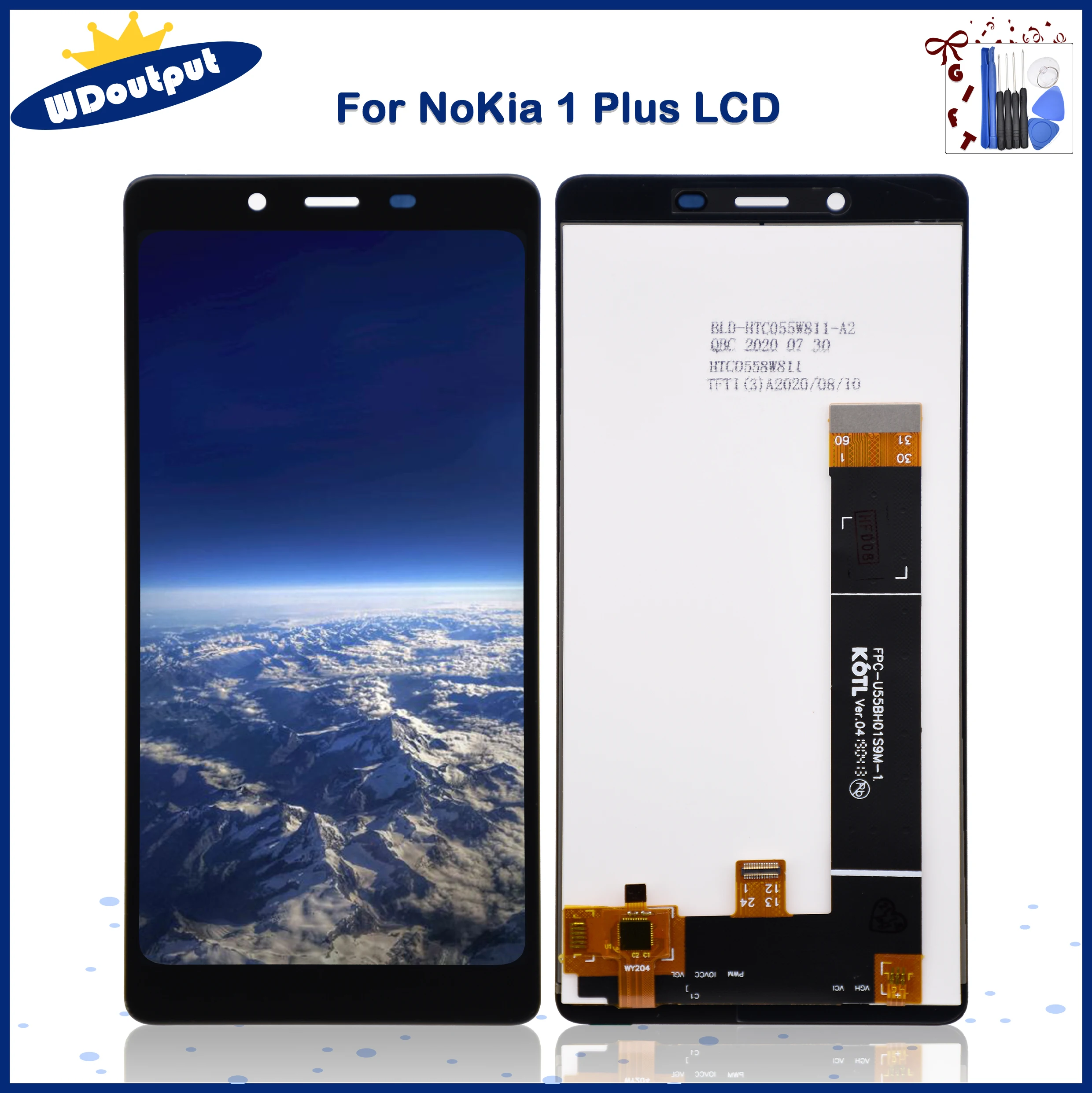 

5.45"For Nokia 1Plus LCD Display Touch Screen Digitizer Assembly Replacement For Nokia 1Plus LCDTA-1130 TA-1111 TA-1123 TA-1127