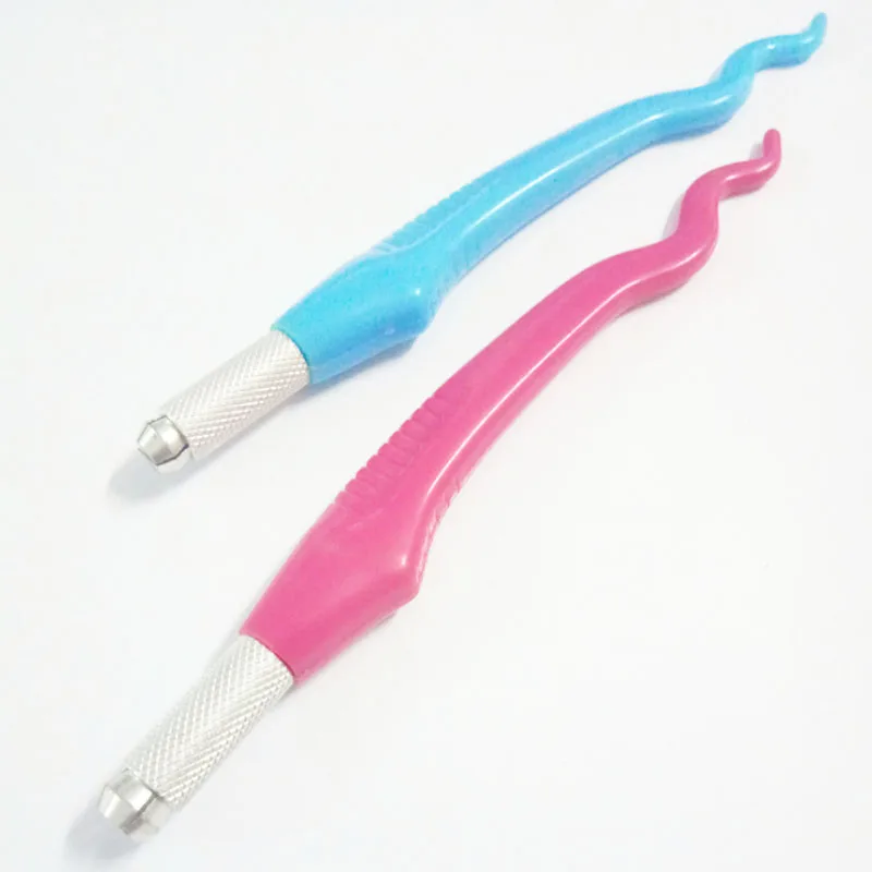 مقابض ألومنيوم لوشم الحواجب للمكياج الدائم، أداة قلم احترافية لمستلزمات الحواجب الخصبة الأكثر كاملة