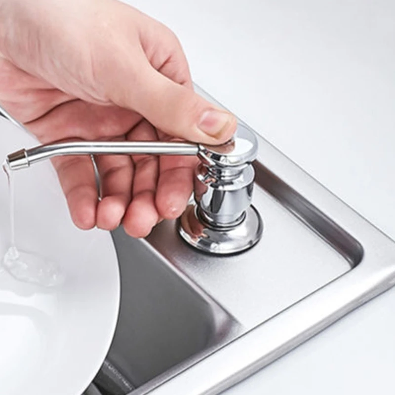 Built in Soap Dispenser Sink Soap Dispenser 25-42mm/0.98-1.65'' Install Diameter
