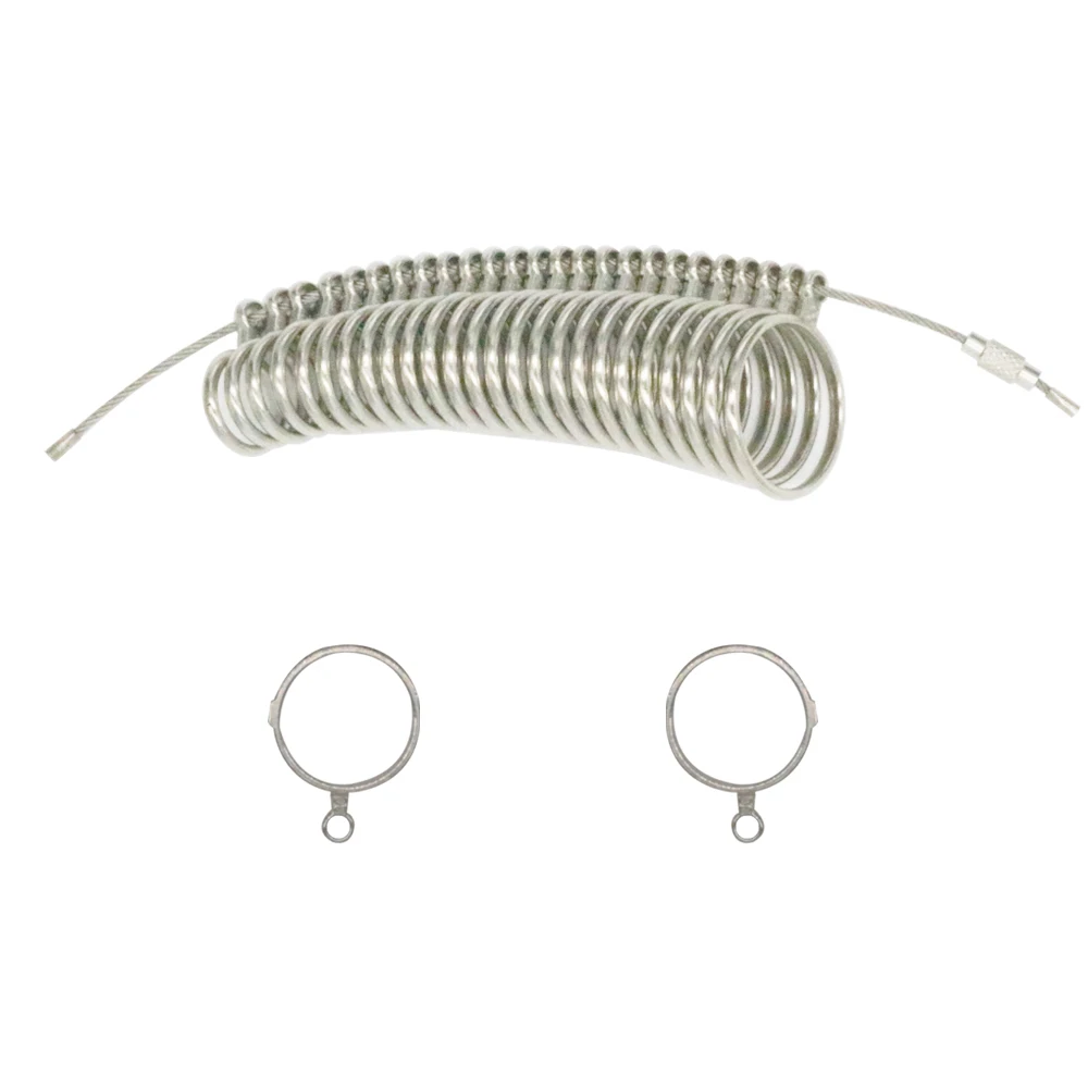 PHYHOO-Russian Metal Ring Sizer Set com Mandril, Dedo Sizing, Measuring Stick, Jewelry Tools