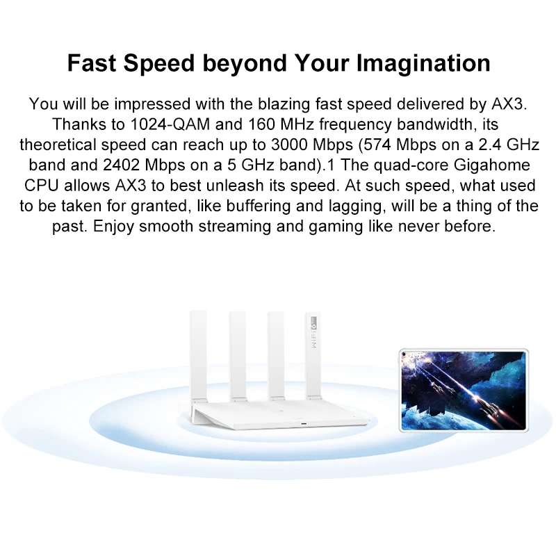 Oryginalny HUAWEI AX3 wifi-router dwurdzeniowy Wifi 6 Plus 3000 mb/s 2.4GHz 5GHz Repeater Mesh WiFi Extender VPN Gigabit Rate Modem