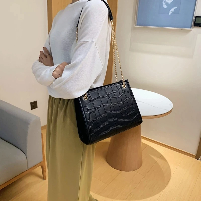 

Winter Large Shoulder Bag Women Travel Bags Leather Pu Quailty Bag Female Luxury Handbags Women Bags Designer Sac A Main Femme