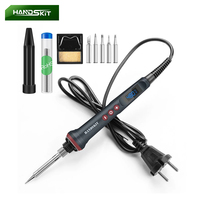 200W Electric Soldering Iron Digital Temp Adjustment Automatic Sleep Internal Thermal Ceramic Heating Electronic Welding Tools
