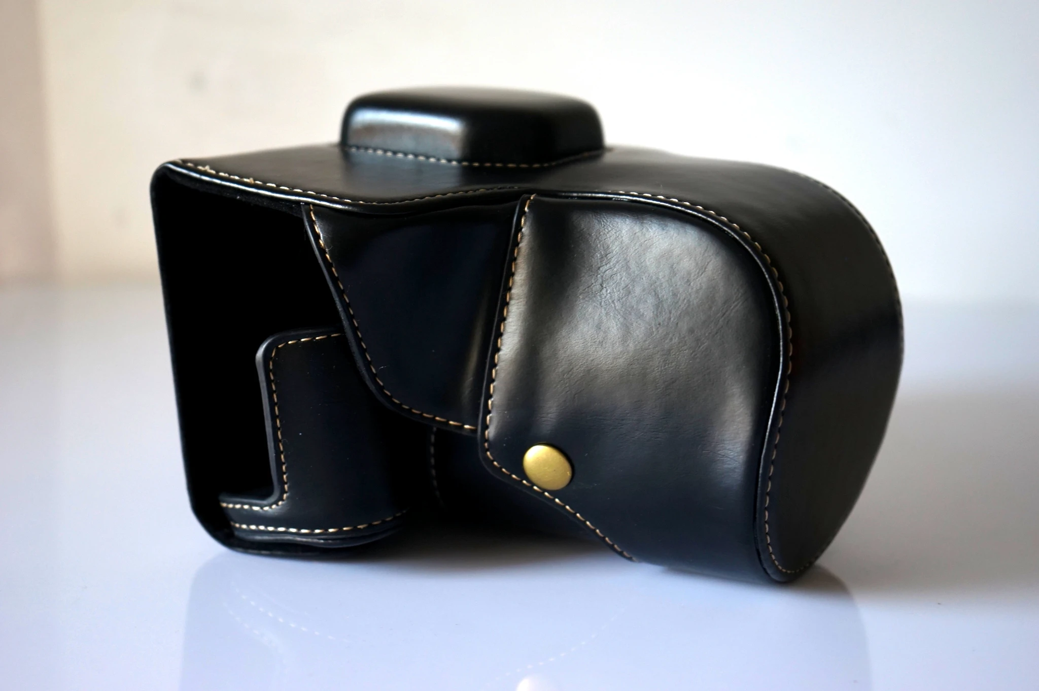 Nova bolsa de couro da câmera do plutônio para fujifilm xt2 X-T3 fuji xt3 X-T2 18-55mm lente câmera vídeo capa completa