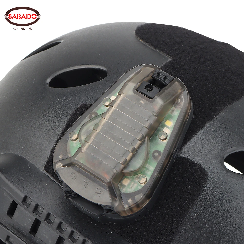 Tactical Multipurpose Helmet Strobe Light Signal Flash Ladybird Lamp Survive Safety Colorful LED Airsoft Hunting Accessories