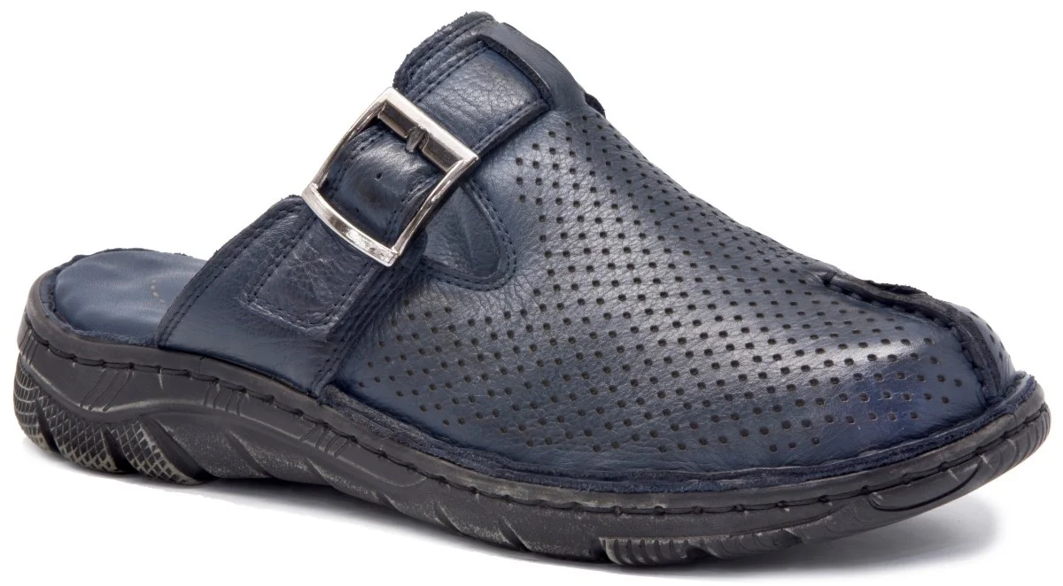 

Gedikpasalı FRK 2021 Summer 3035 Navy Blue Men 'S Slippers Sandals Genuine Cow Leather Orthopedic Daily Use Comfortable Breathable