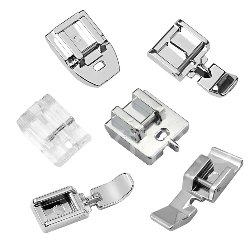 6 rodzajów Zipper stopka do maszyny do szycia części do maszyn do szycia domowego dla brata Singer janome itp 5BB5943