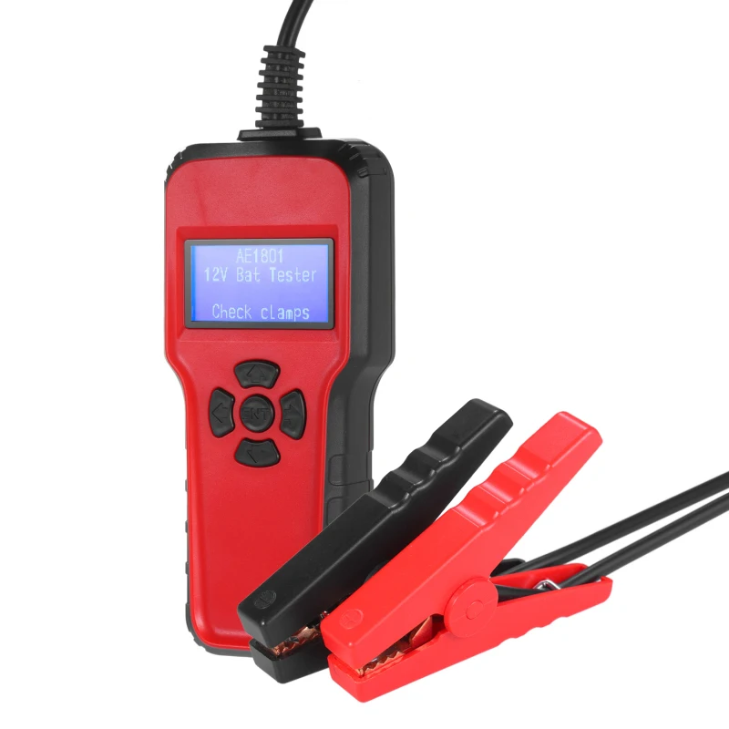 

Цифровой анализатор аккумуляторов Ae1801, универсальный портативный тестер емкости аккумуляторов с ЖК-экраном