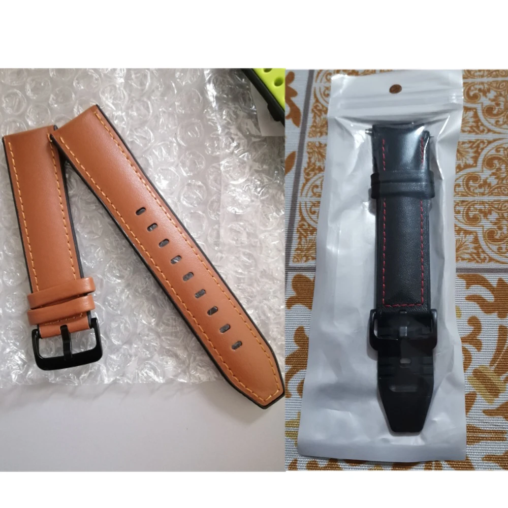 20/22 مللي متر حزام ساعة جلدية ل Realme ساعة S حزام الرياضة سوار استبدال الفرقة ل Realme ساعة معصمه correa