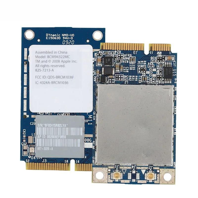 Cartão WiFi sem fio para todos os Mac Pro, BCM94322MC, BCM94322 94322MC, BCM94322MC, alta velocidade, extremo, MB988Z, A