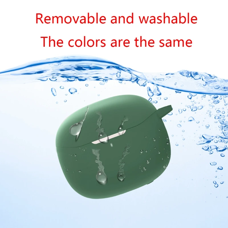 Custodia protettiva per cuffie senza fili adatta per Anker-Soundcore-R100 custodia protettiva antiurto in Silicone lavabile