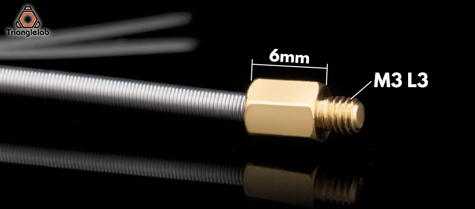 Triangle lab m3 Schraub befestigungs therm istor 104nt-4-r025h42g (104gt-2) 100k 3950 Hoch temperatur 300 ℃ für 3D-Drucker Heat brack – Detail 26