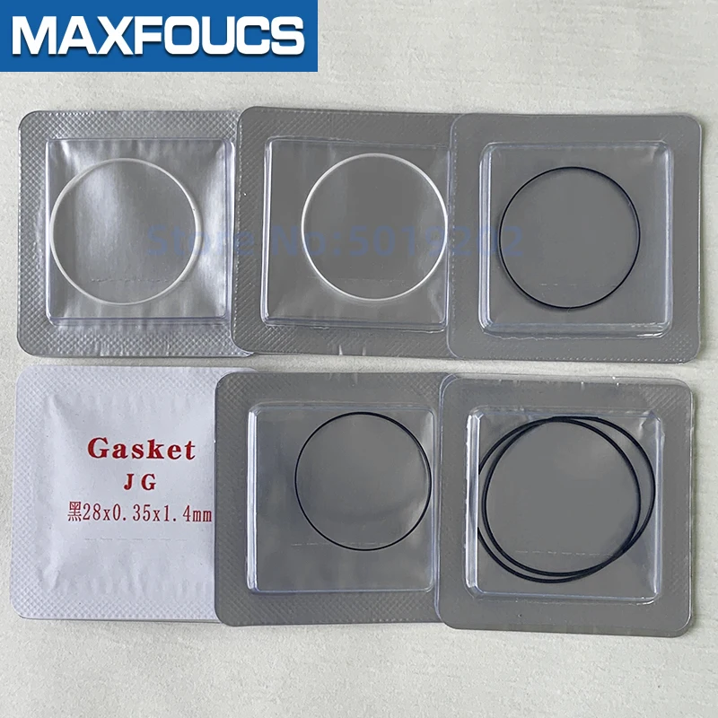 Gasket for skx007 skx009 front crystal gasket and  Bezel Gasket Watch Replacement accessories Parts For Seiko