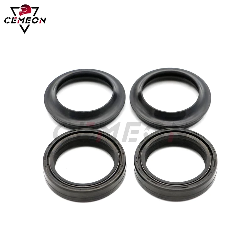 Fork seal For Aprilia Dorsoduro750 SMV Mana850 GT RST1000 Motorcycle front shock absorber front fork oil seal and dust cap