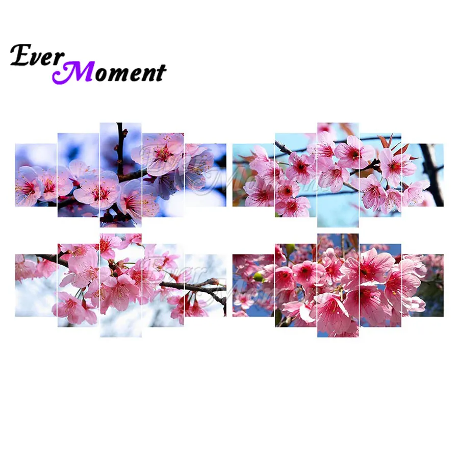 

Ever Moment Diamond Painting Wall Art Embroidery Full Square Resin Drill Multi-picture Paint By Daimond Decoration Kits 1M025