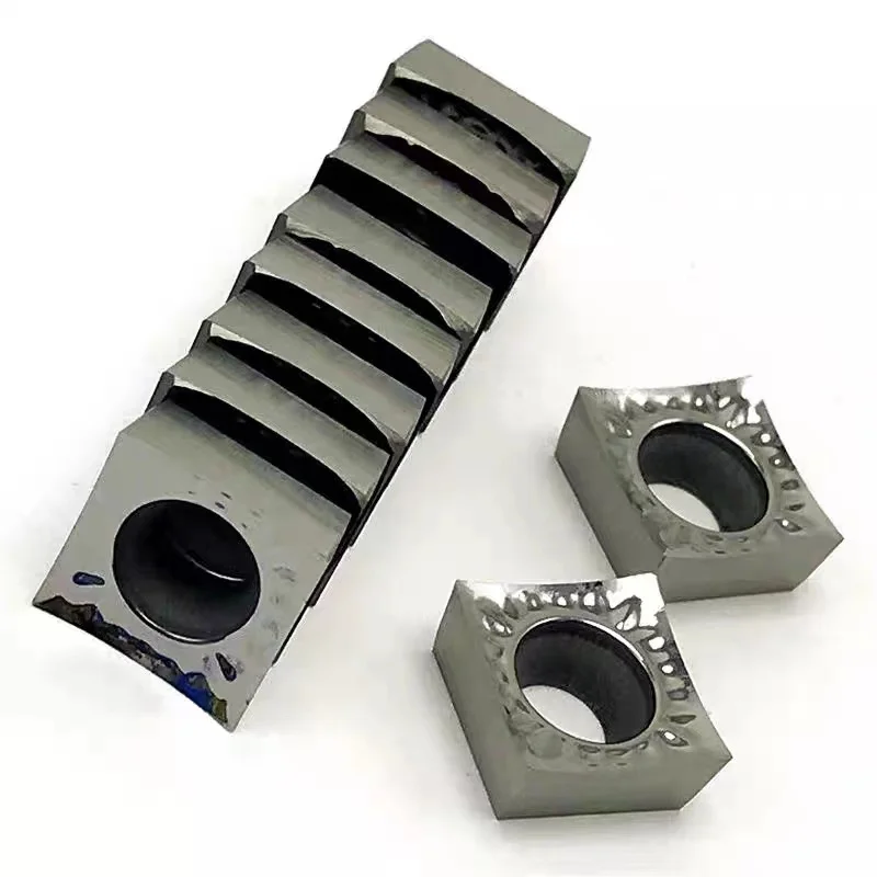10 unidades SCGT09T304 AK H01, inserto de aluminio en Metallo Duro Lama Circolare SCGT 120404, Tornio cnc Taglierina di Ra