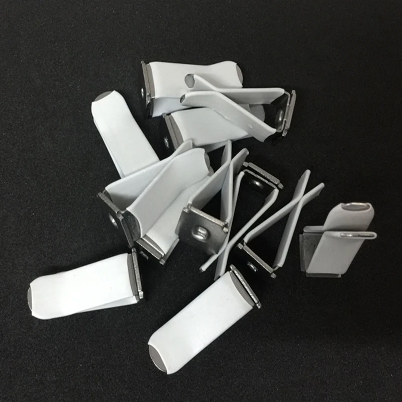 5000pcs Auto Outlet Clips Metal Alloy White Black Color DIY Automotive Perfume Clip Decorative Car Vents Clamps Accessories