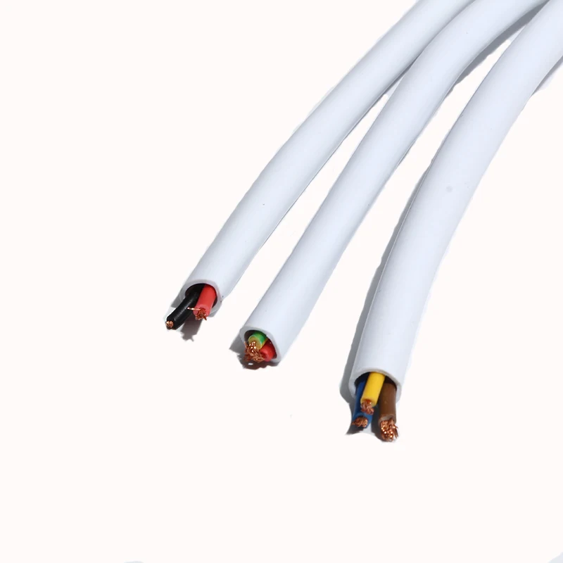 عالية النحاس النقي النوى 1.5/2/3 مربع الأسلاك الشمسية الكهربائية كابل لتتبع الحرارة 1 متر طول بك البلاستيك متعدد حبلا لينة غمد