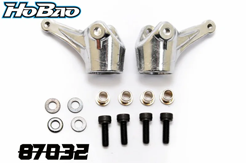 Original OFNA/HOBAO RACING 87032 Aluminum Steering Knuckle Set for 1/8 HYPER 7 TQ/8.5/PBS BUGGY ST RTR/PRO TRUGGY