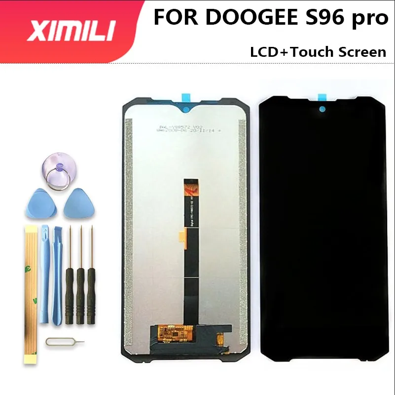 Original For Doogee S96 Pro LCD Display Touch Screen Digitizer Assembly For Doogee S96 Pro LCD Doogee S96Pro S96GT LCD Display