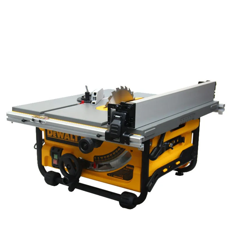 Serra elétrica multifuncional, 1850w, 10 polegadas, para carpintaria, máquina de corte e inclinação