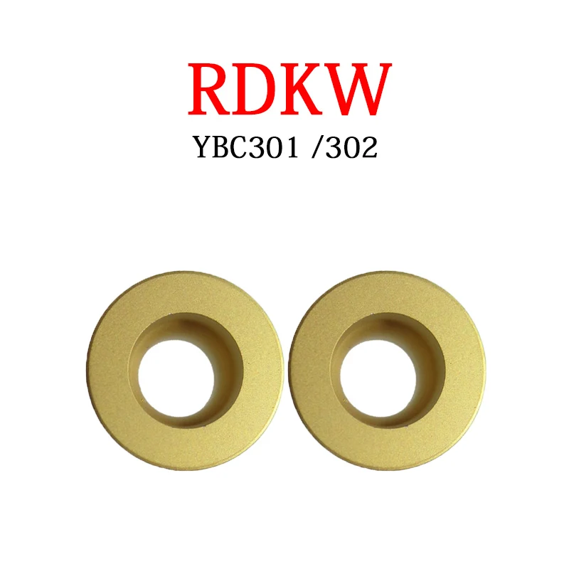 RDKW0803MO RDKW10T3MO RDKW1204MO RDKW1605MO RDKW2006MO YBC301 YBC302 الأصلي كربيد إدراج RDKW RDKW0803 RDKW10T3 MO أداة CNC