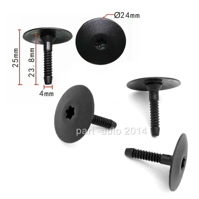 10x / 100x / 500x OEM Side Skirt & Undertray Plastic Fasteners 