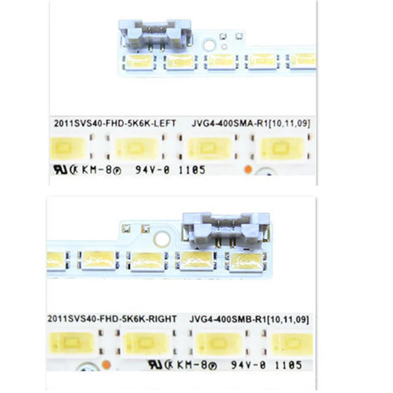 LED Array Bars For Samsung UN40D5003 UN40D5500 LED Backlight Strips Matrix Kit LED Lamp Lens Bands 2011SVS40_56K_H1_1CH_PV -FHD