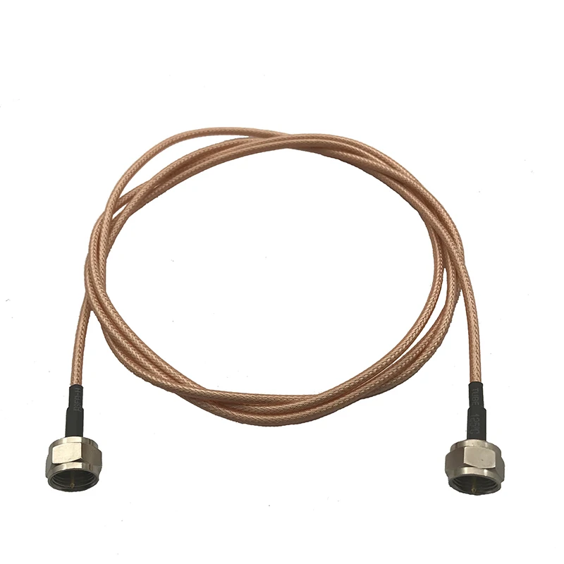 F Male to F Male Telecom Antenna Pigtail RG316 Coaxial Cable Connector jumper RF high frequency signal line