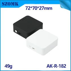 Mini Smart Home WIFI Gateway Case Plastic Wiring Waterproof DIY PCB Electronic Box IP54 Industrial Iot Security Housing