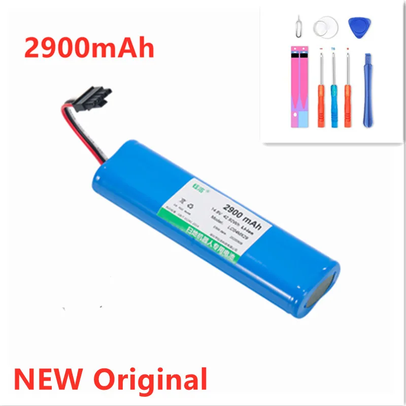 Top Brand 100% New 2900mAh Vacuum Battery for VIOMI V2 Pro,VRVCLMB21B Batteries + free tools