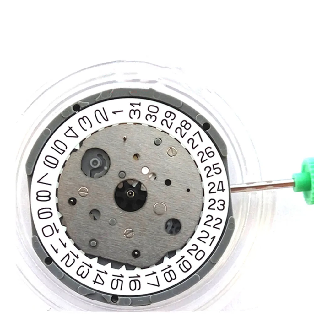 Repuesto de reloj de cuarzo con 3 manecillas, cronógrafo con 3 ojos @ 6-9-12H, accesorios de reparación para Miyota FS10