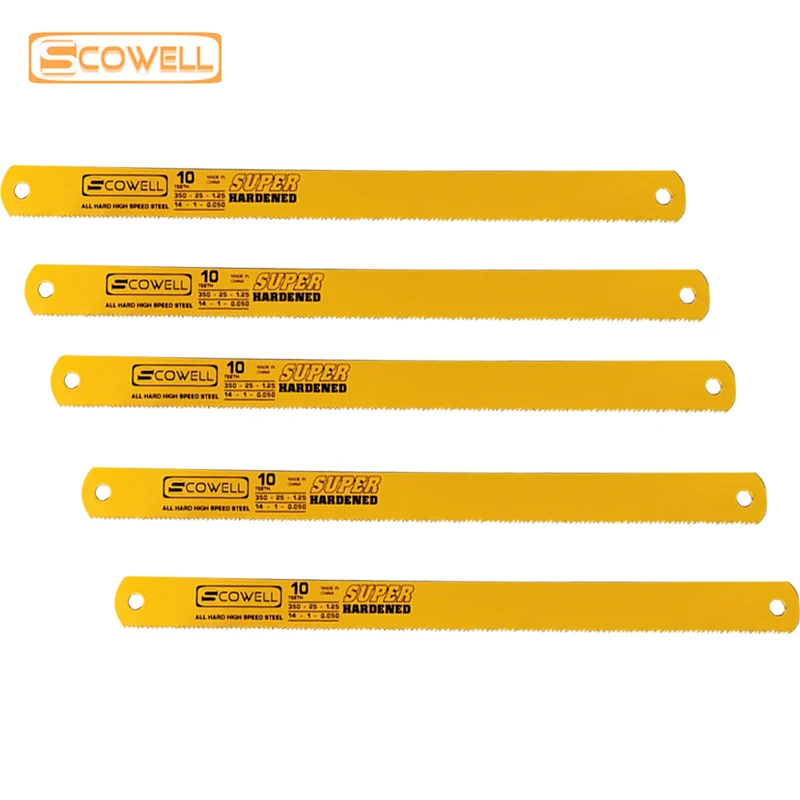 

Ножовочное полотно из быстрорежущей стали, длина 350 мм, 10tpi