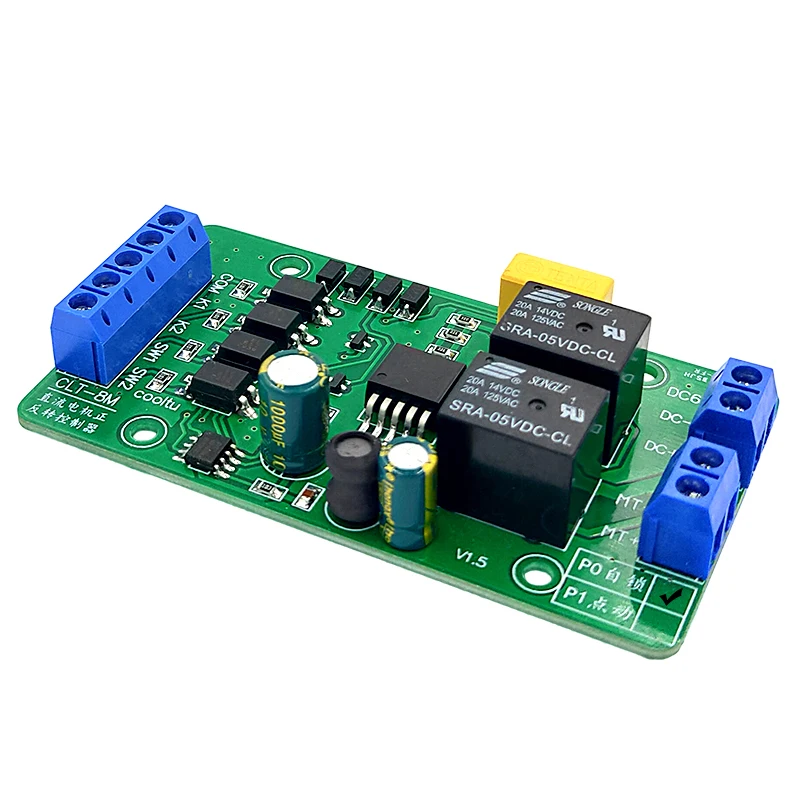 DC Motor Forward and Reverse Controller with Limit 24V 48V Wide Voltage Drive Module Lifting Motor Control