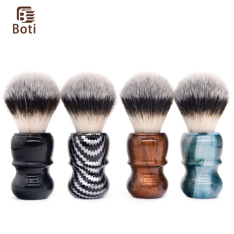 Boti Brush-Whole Shaving Brush ABS Screw Type Brush And 3Color Synthetic Hair Shaving Brush Knots Class A Bulb Gifts For Men