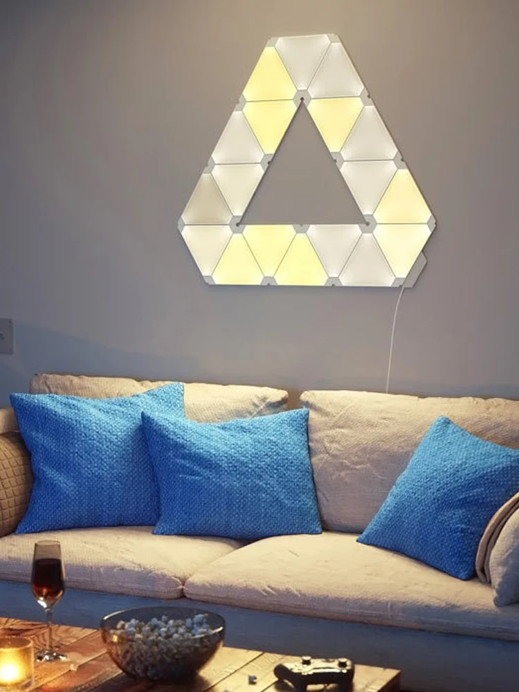 New Original Nanoleaf Triangle Night Full Color Smart Odd Light Work with Mijia for Apple Homekit Google Home Custom SettingCD