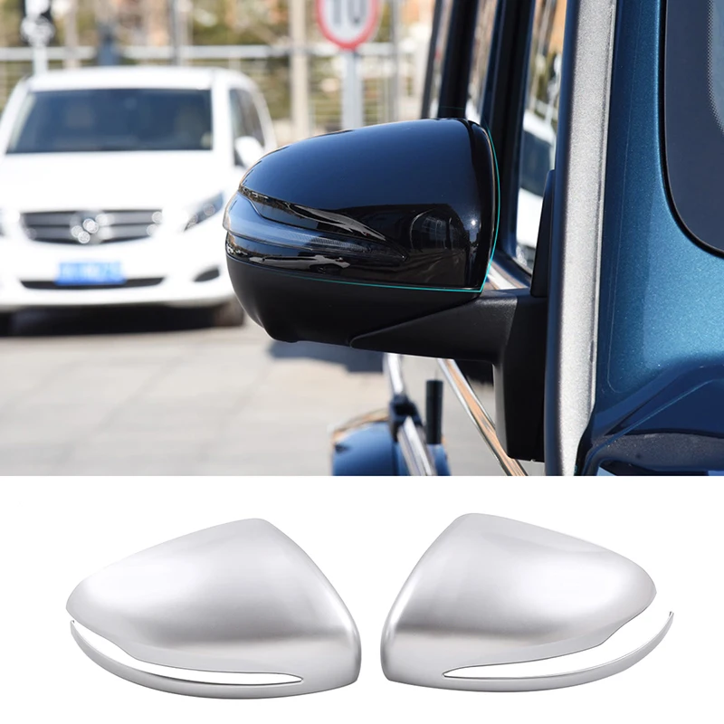 Car Exterior ABS Side Door Rear view Mirror Cap Cover Trim Accessories For Benz G Class W463 2019-2020