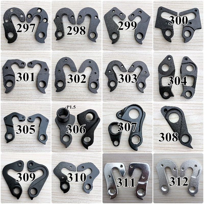 1PC Bicycle Parts Carbon Frame Mech Dropout For Sava Giant Orbea Trek GT Rear CUBE Derailleur Gear Hanger Number 281-300