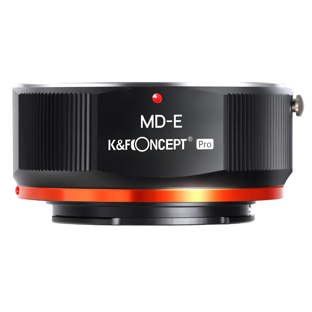 K&F Concept MD-E PRO for Minolta MD MC Mount to Sony E Mount NEX a1 ZV-E10 FX30 A7R2 A7S3 A7M4 A92 a5000 Lens Adapter