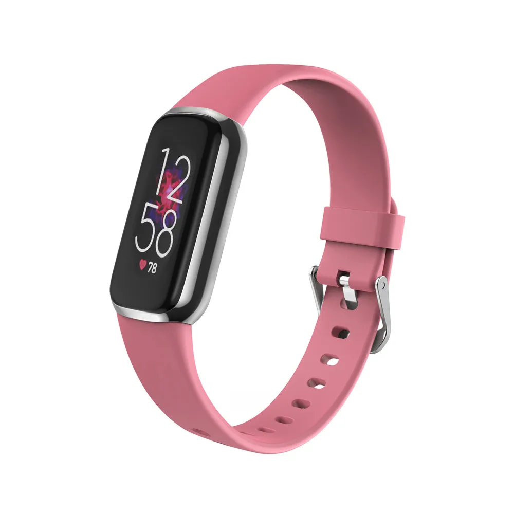 2022 Mới Dây Silicone Fitbit Luxe Mềm Thể Thao Đồng Hồ Vòng Fitbit Luxe Vòng Đeo Tay Thay Thế