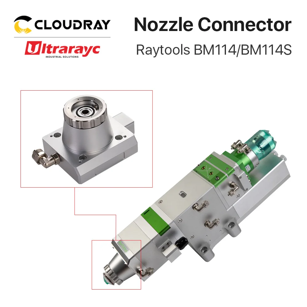 Imagem -06 - Ultrarayc Bm114s Original Cabeça do Laser de Corte Bocal Conector Tra Tisensor Tivit para a Cabeça de Corte do Metal da Fibra